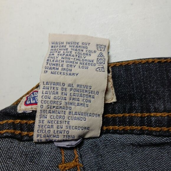 Faded Glory Womans 8 Tall Stretch Bootcut Black Jeans. 5 Pockets. - Picture 7 of 12